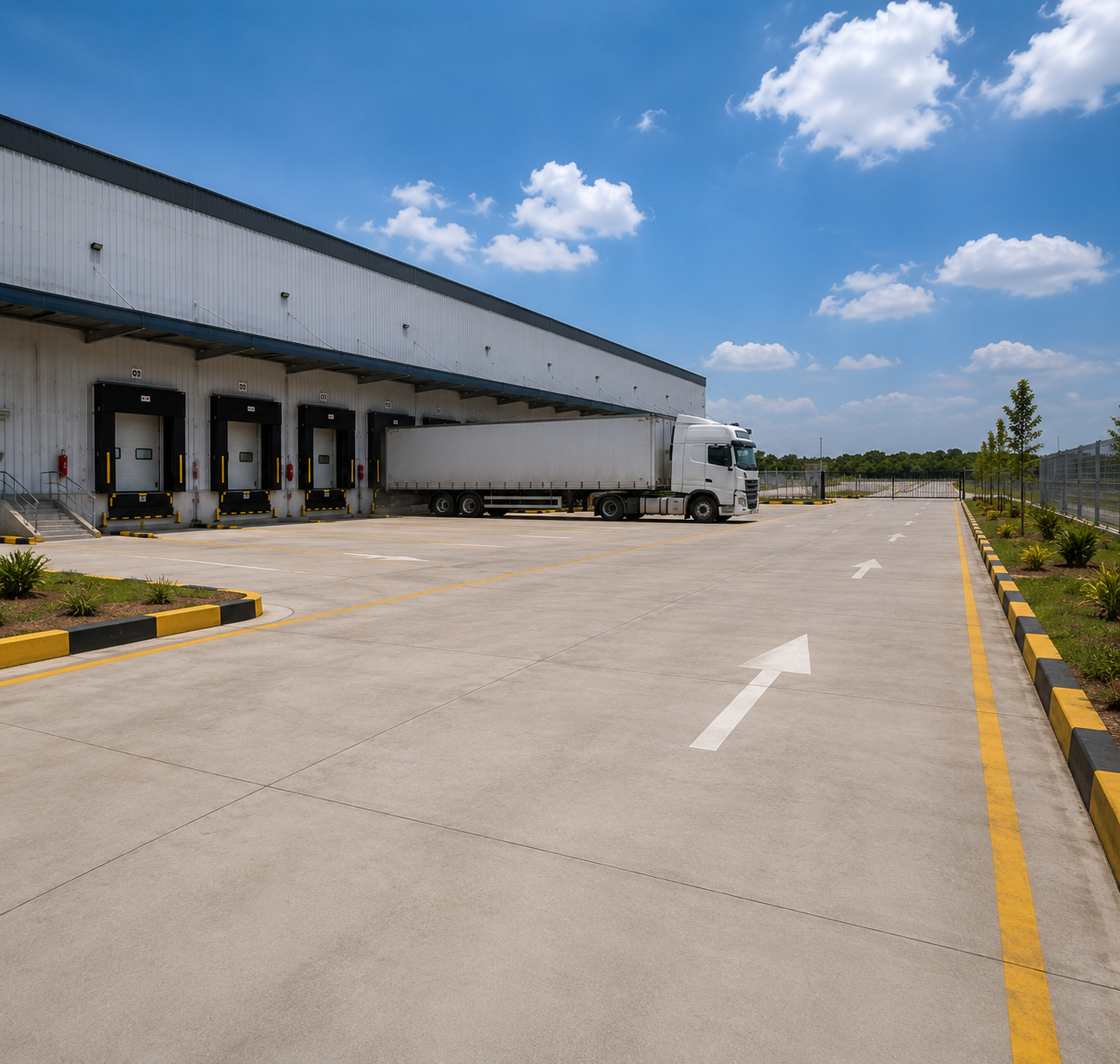 Truck Bay & Access Road